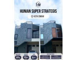 Dijual Rumah Modern di Lokasi Paling Strategis Tipe 50 3KT 2KM SHM - Cimahi