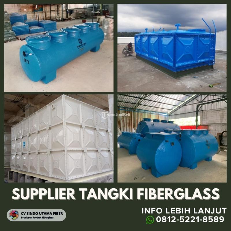 Supplier Tangki Fiberglass Berpengalaman - Palu