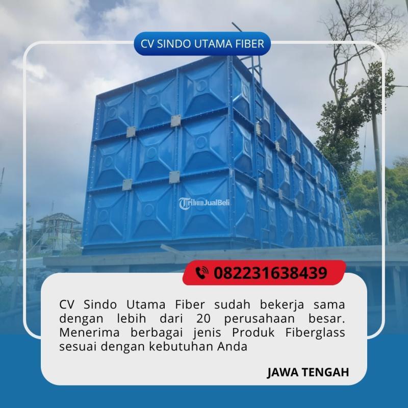 Tangki Fiberglass Tahan Cuaca Panas Anti Cuaca Ekstrem - Sukoharjo
