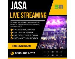 Jasa live streaming event - Malang