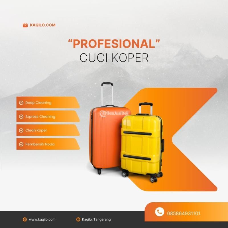 Cuci Koper Komplek Garuda - Tangerang
