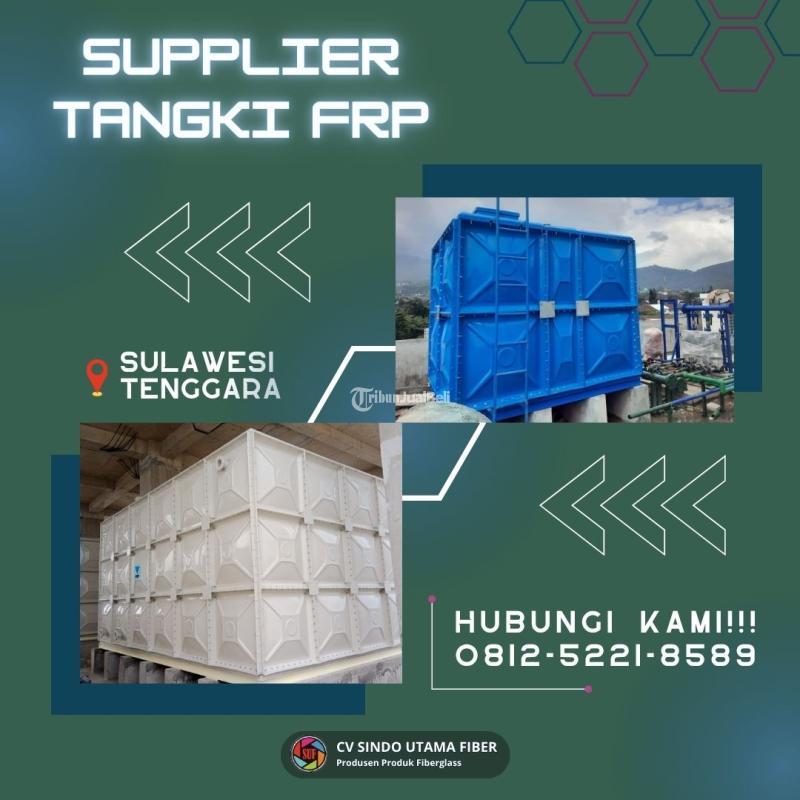 Tandon Air Fiberglass Kuat dan Tahan Lama - Kendari