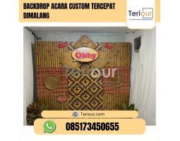 Backdrop Acara Custom Tercepat - Malang Kota