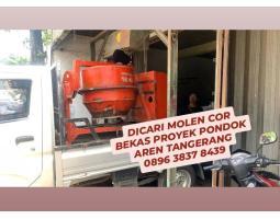 Menampung Mesin Molen Cor Bekas Proyek Daerah Pondok Aren - Tangerang Selatan