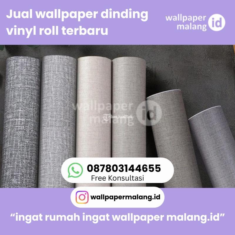 Wallpaper Dinding Vinyl Roll Terbaru - Malang Kota