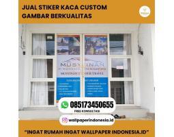 Stiker Kaca Custom Gambar Berkualitas - Malang Kota