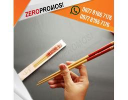 Souvenir Sumpit Kayu Custom Nama Mika Cantik - Tangerang Kota