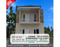 Jual Rumah Cluster Modern 2 Lantai Tipe 60 Banguntapan Dkt Giwangan Kotagede,Gedong Kuning - Bantul 