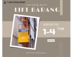 Sewa Lift Barang Lift Material 1-4 Ton - Jakarta Pusat