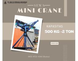 Sewa Mini Crane  500 Kg-2 Ton - Jakarta Pusat
