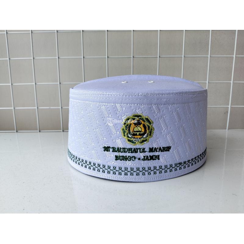Peci Kopiah Songkok Assagofah Custom Logo Bordir Eksklusif untuk Organisasi - Jombang