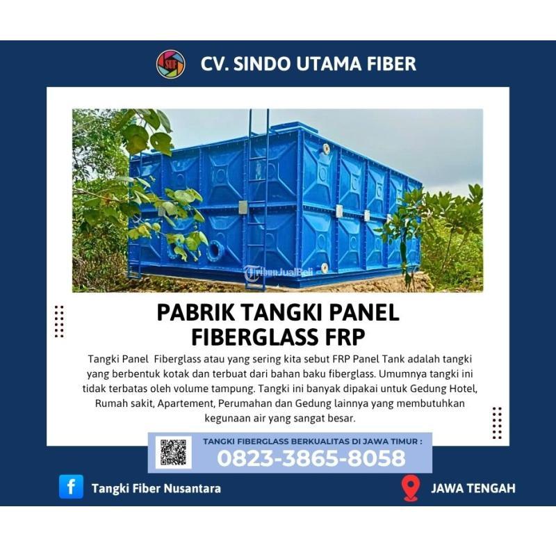 Pabrik Tangki Air Fiberglass FRP, Tangki Atap FRP - Blora