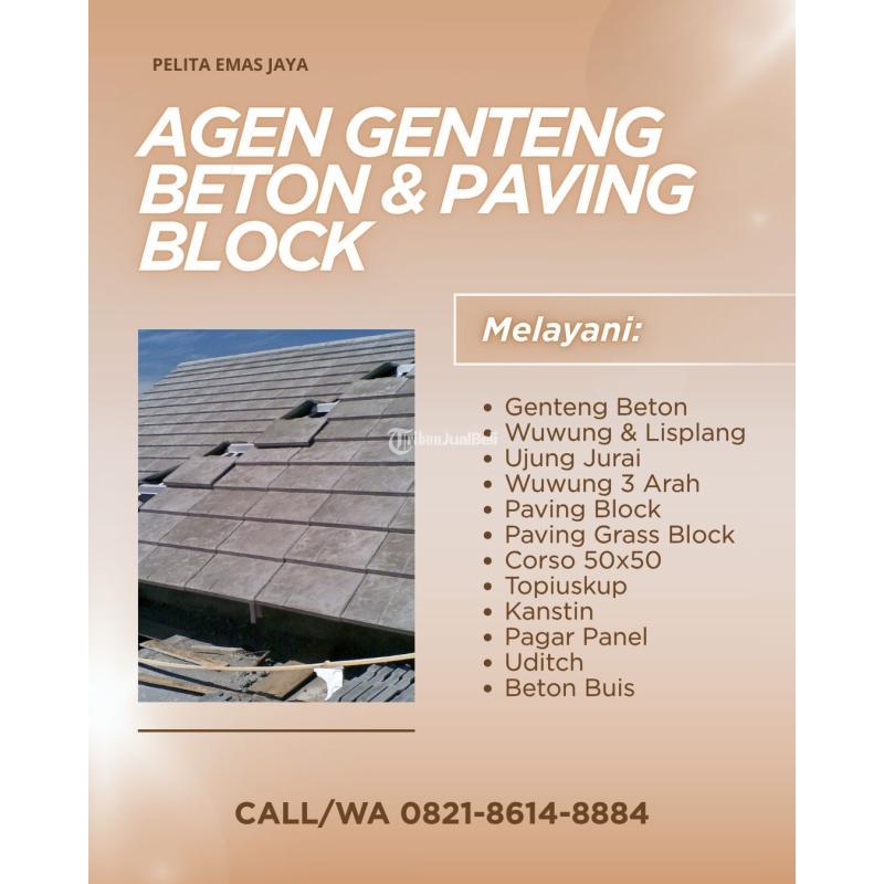 Genteng Beton Terpercaya Agar Tampil Mewah Dan Kokoh - Malang