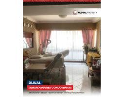 Jual Apartement Taman Anggrek Condominium 2 Bed, Semi Furnished, Low Floor, Pool View - Jakarta Barat