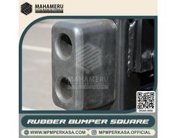 Rubber Bumper Square  Bumper Karet Persegi Tahan Lama untuk Area Gudang dan Loading Dock - Malang