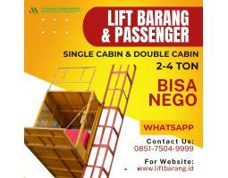 Sewa Lift Barang, Single dan Double Cabin - Balikpapan