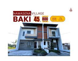 Jual Rumah Tipe 92 Perumahan Cluster 2 Lantai Dekat Kawasan Solo - Sukoharjo