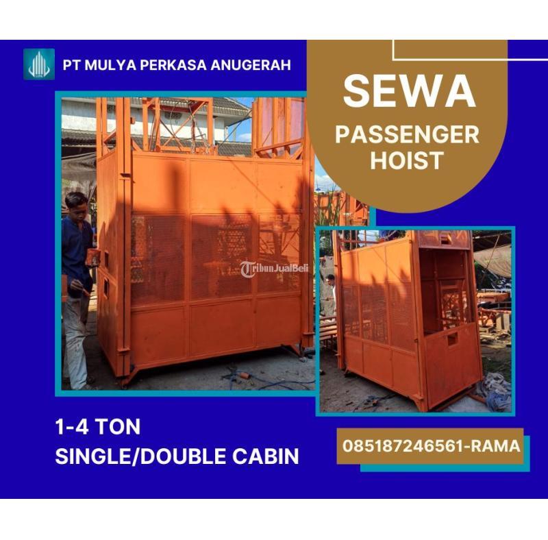 Sewa Passenger Hoist, Lift Penumpang, Lift Passenger 1-4 Ton -  Bengkulu