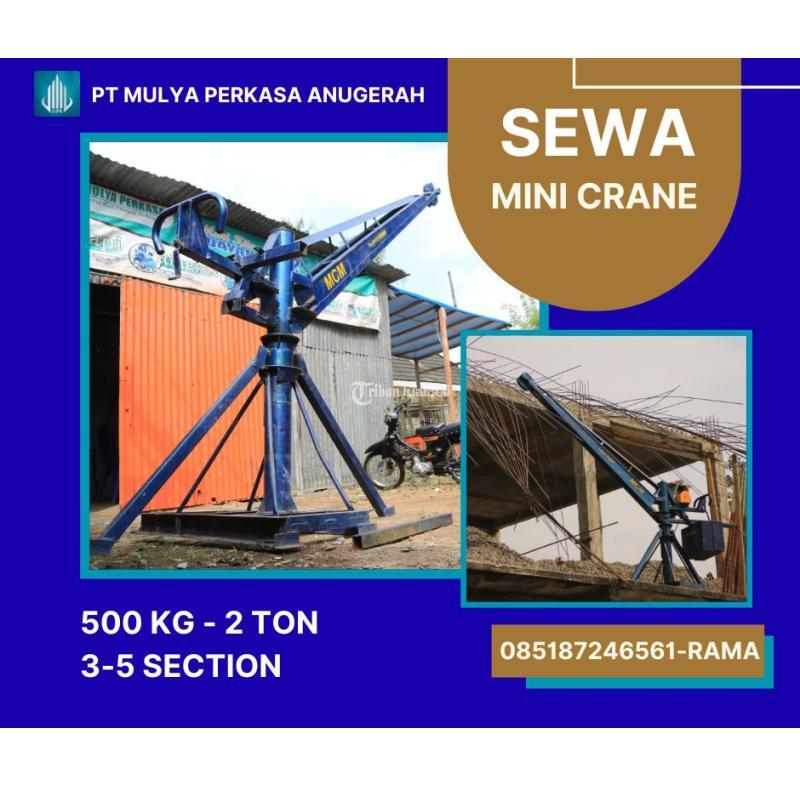 Sewa Mini Crane 500 Kg - 2 Ton -  Bengkulu