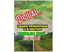 Dijual Tanah Pemukiman 1,6Ha Boyolali Kota 6 SHM 400rbm2 - Boyolali