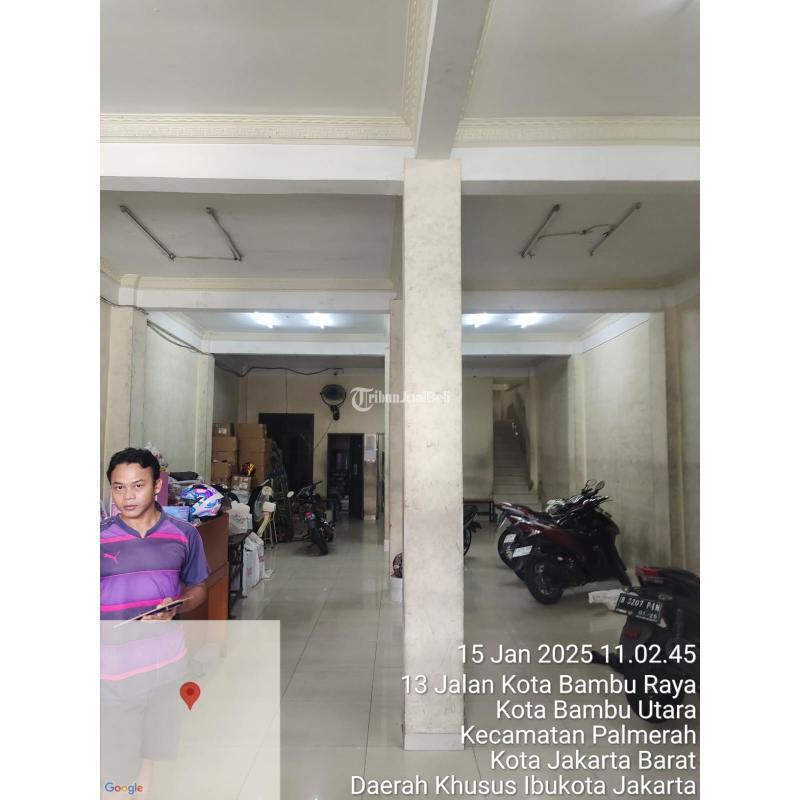 Dijua Ruko Murah 3 Lantai SHM Cash Only di Bambu Raya, Palmerah - Jakarta Barat