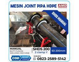 Mesin joint Pipa Hdpe Manual 8 inch 2 Clamp- Butt Fusion SHDS 200 - Jakarta Timur