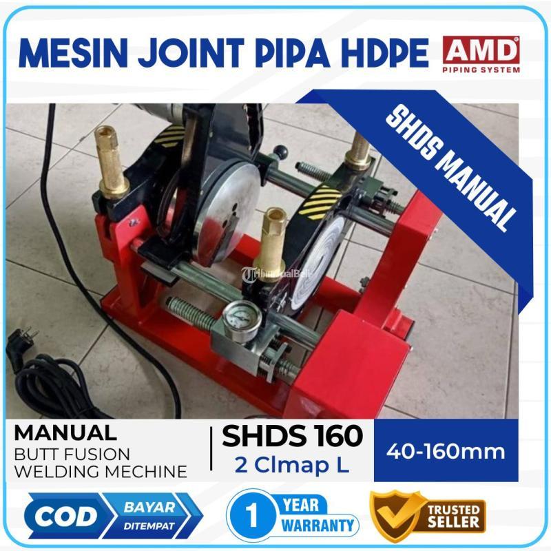 Mesin Las Pipa Hdpe Manual 6 inch Type L- Butt Fusion SHDS 160 - Jakarta Timur