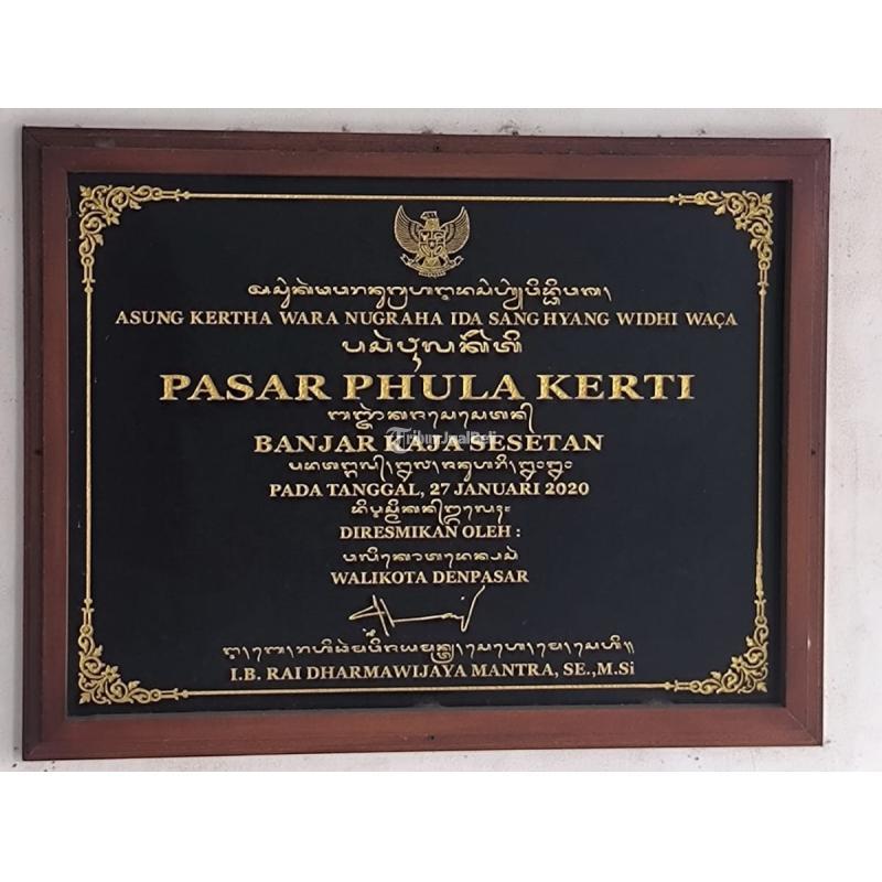 Jual Ruko Luas 1.500 m2 Lapak Pasar Phula Kerti Sanglah - Denpasar