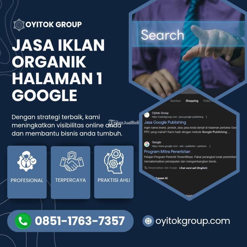 Jasa Iklan Organik Halaman 1 Google - Malang