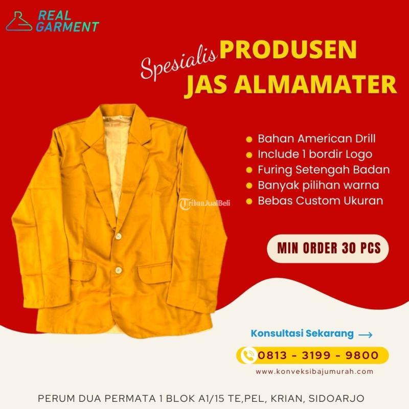 Jas Almamater Sekolah Bordir Logo - Denpasar