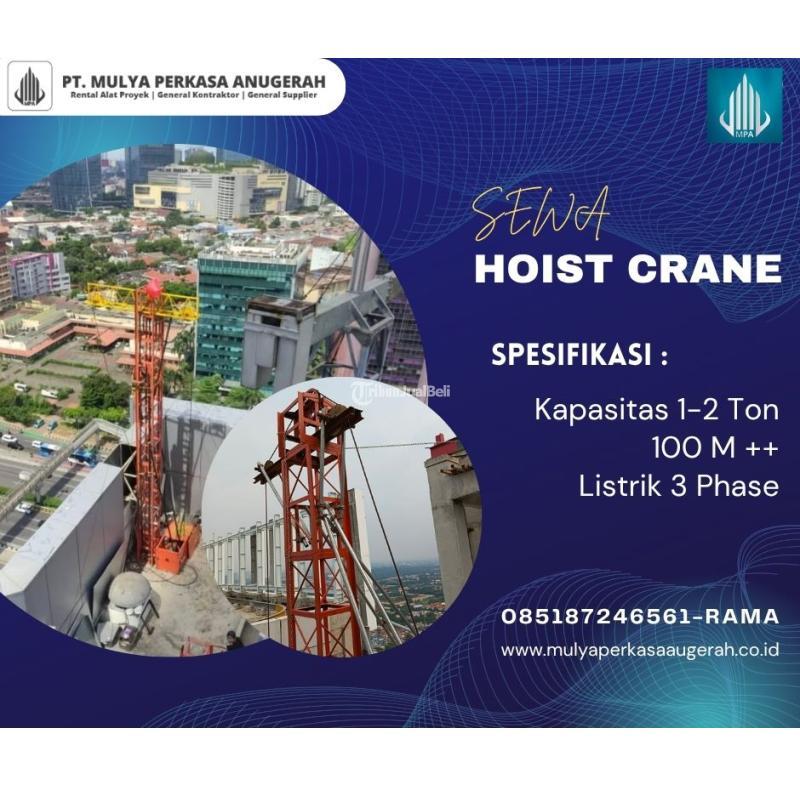 Sewa Hoist Crane 1- 2 Ton - Batam