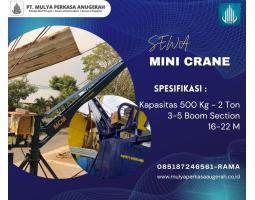 Sewa Mini Crane 500 Kg - 2 Ton - Batam