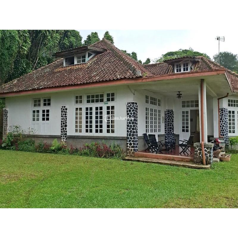 Jual Villa Luas 23.147 m2 Murah Strategis Pinggir Jalan Raya Puncak Cisarua - Bogor