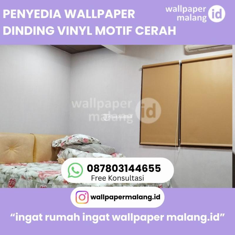 Penyedia Wallpaper Dinding Vinyl Motif Cerah - Malang Kota