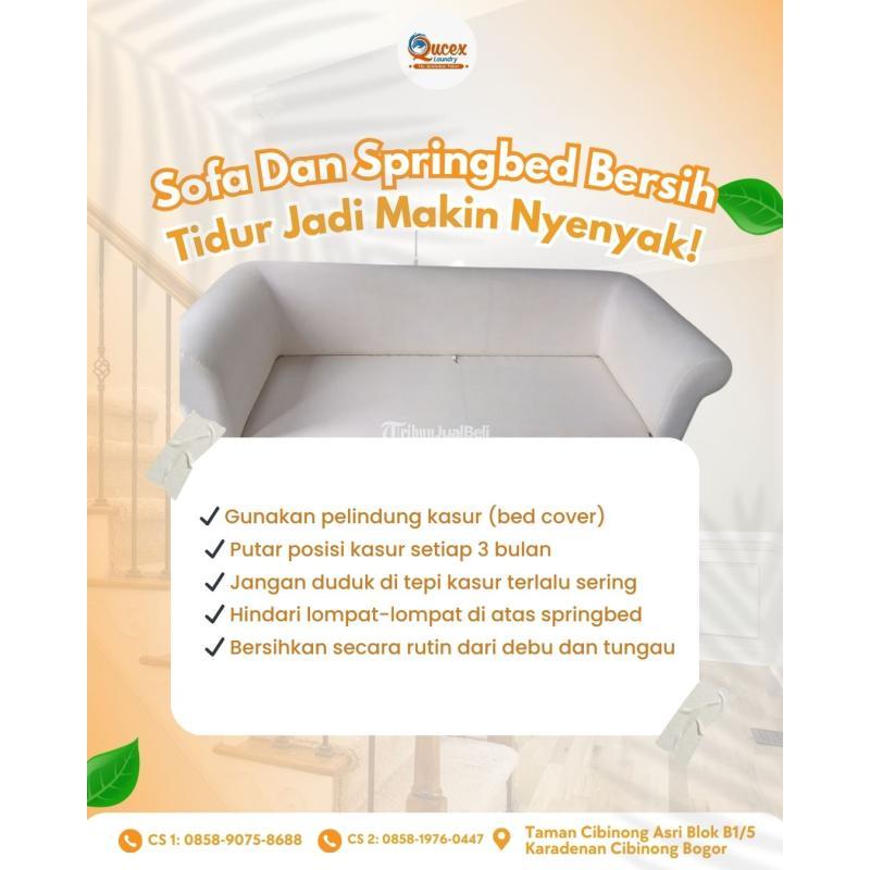 Laundry Sofa di Sukaraja Qucex Laundry - Bogor