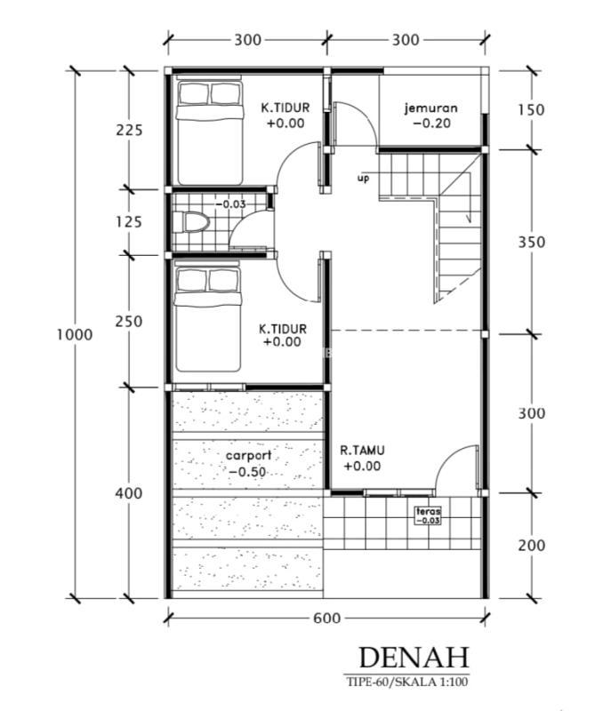 Dijual Rumah Baru Proses Pembangunan Lokasi Gpa Karangploso 2 Lantai - Malang