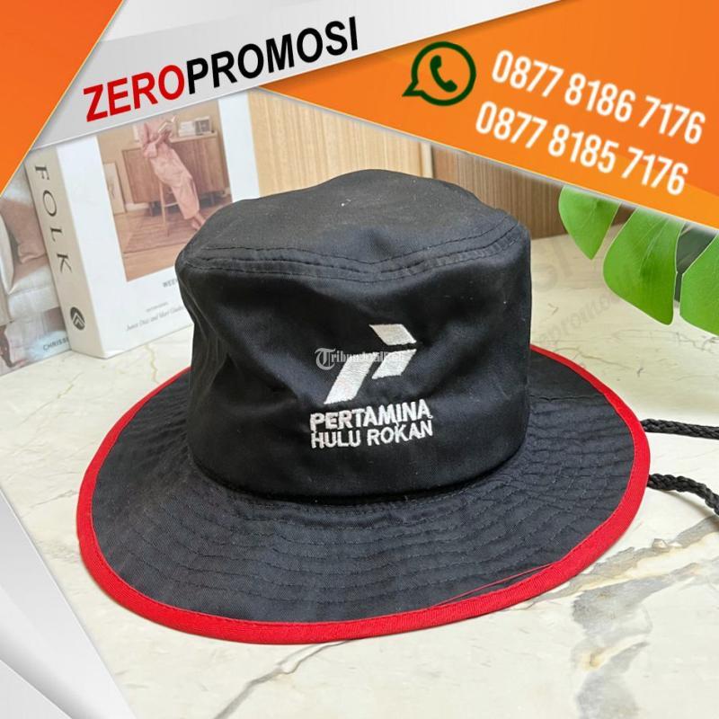 Konveksi Topi Rimba Gunung Bucket Hat Cetak Logo Harga Pabrik - Tangerang Kota