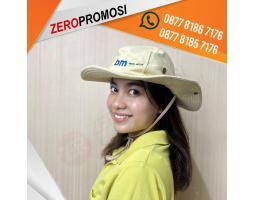 Konveksi Topi Rimba Gunung Bucket Hat Cetak Logo Harga Pabrik - Tangerang Kota
