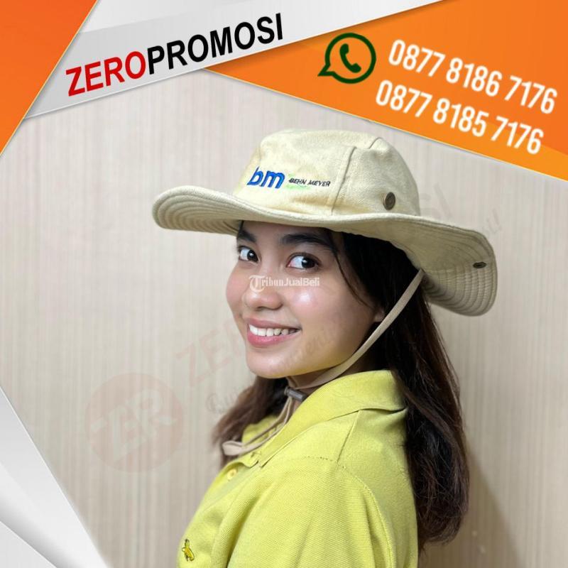 Konveksi Topi Rimba Gunung Bucket Hat Cetak Logo Harga Pabrik - Tangerang Kota
