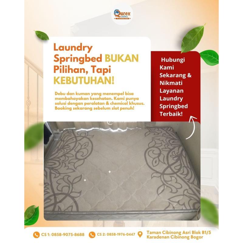 Jasa Laundry Springbed - Bogor