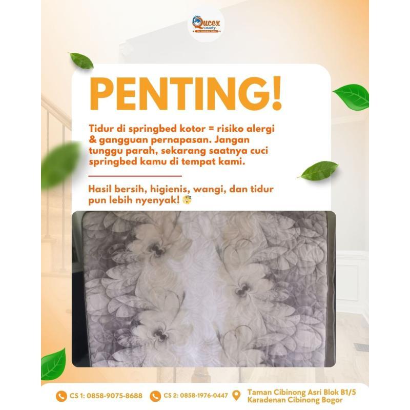 Jasa Laundry Springbed - Bogor