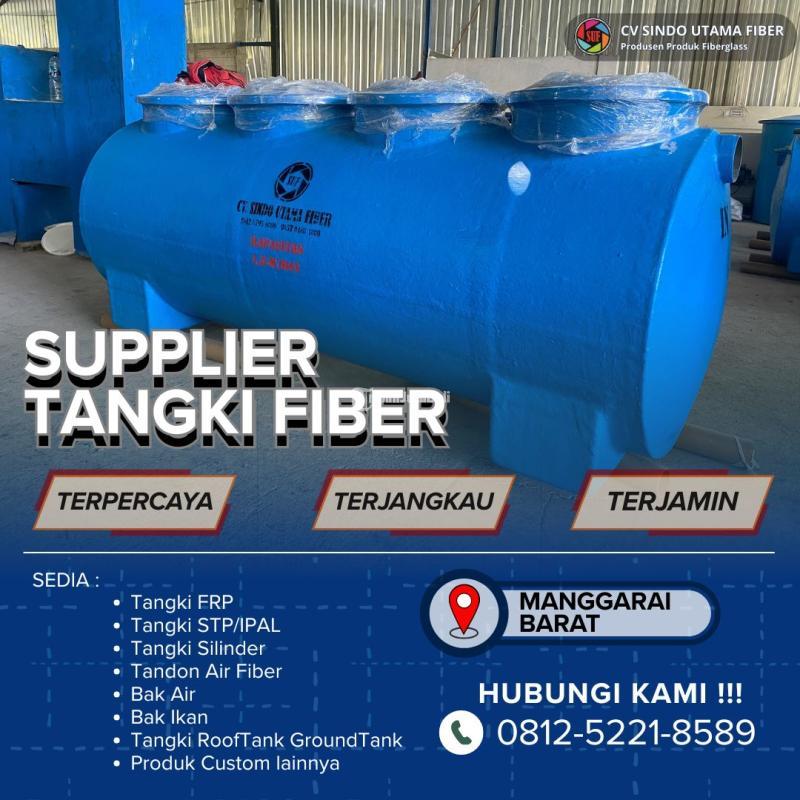 Tangki STP Fiber Terjamin - Manggarai Barat