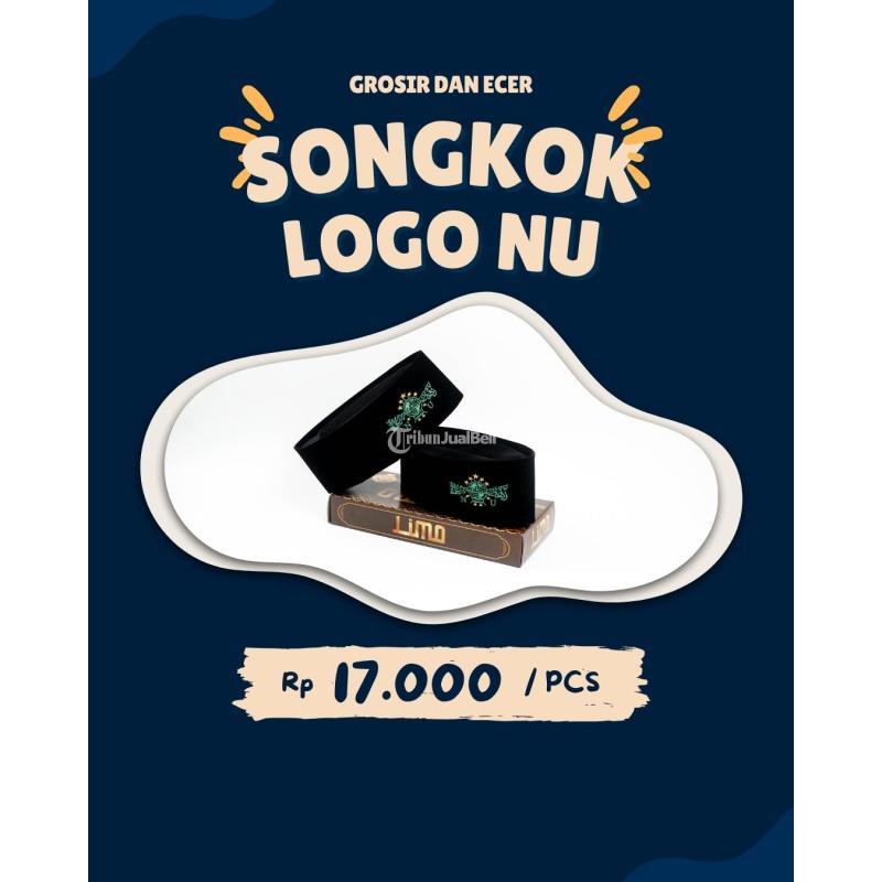 Songkok Bordir NU Grosir Ecer Lembut, Rapi, Nyaman Dipakai - Jombang