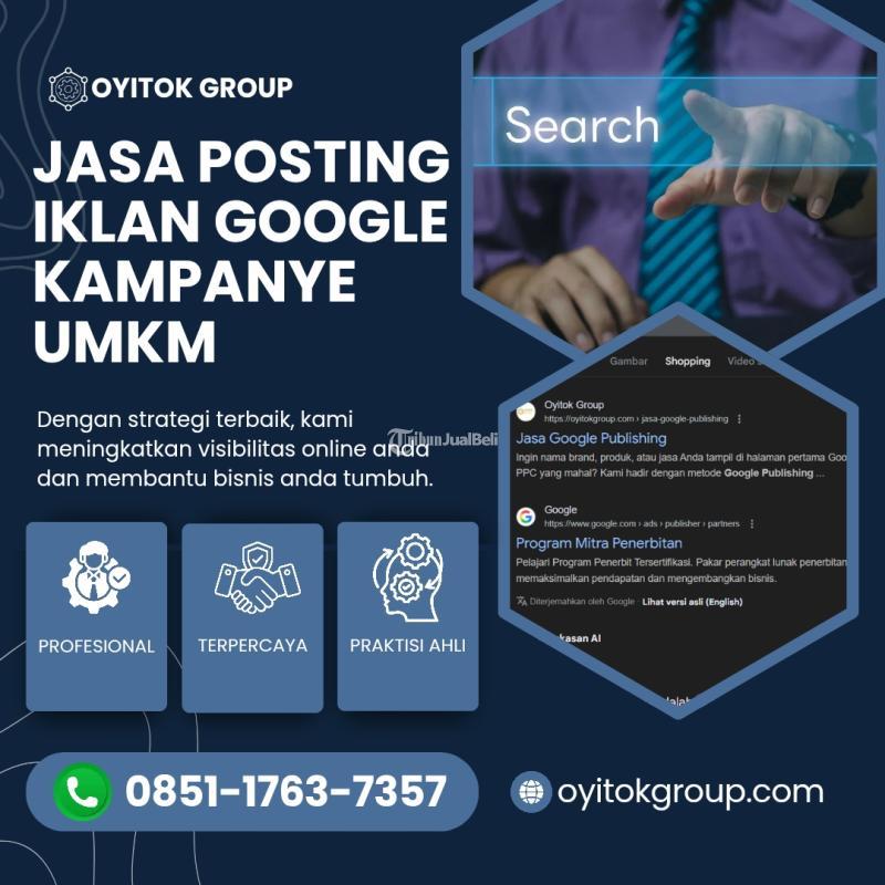 Jasa Posting Iklan Google Kampanye UMKM - Malang Kota