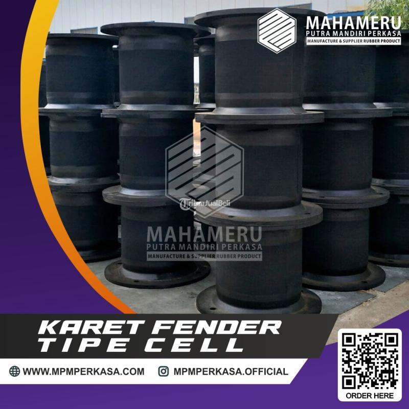 Karet Fender Tipe Cell Solusi Perlindungan Dermaga Kapal dengan Daya Serap Energi Tinggi - Malang
