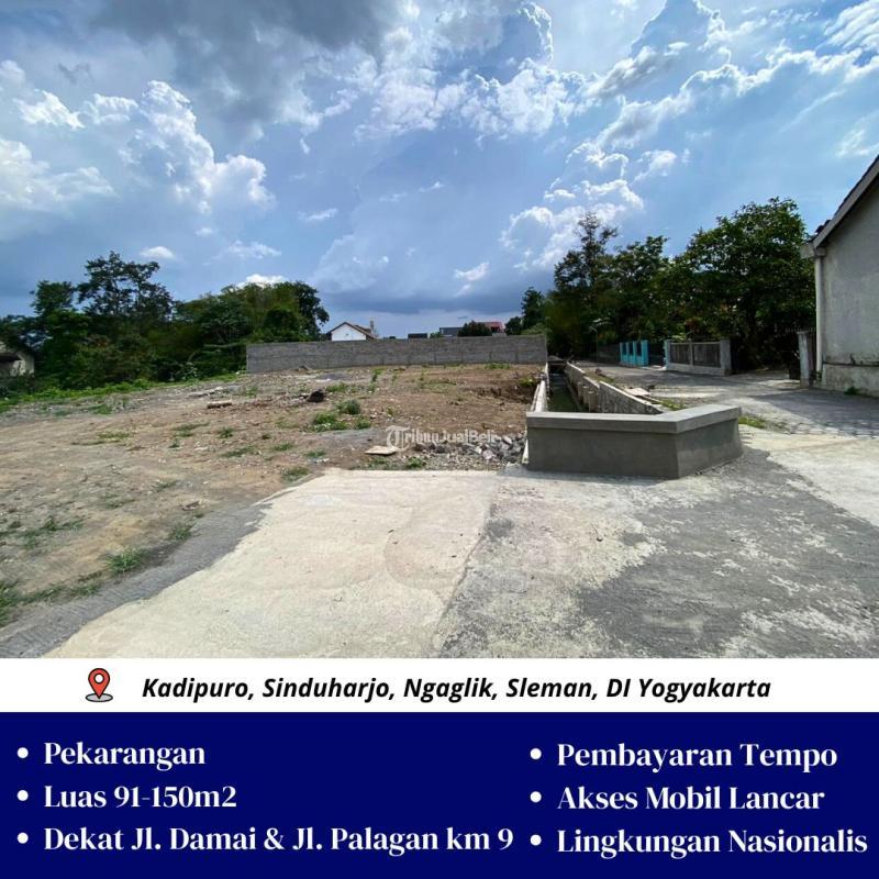 Jual Tanah Pekarangan 91 m2 Di Utara Jl. Damai - Sleman