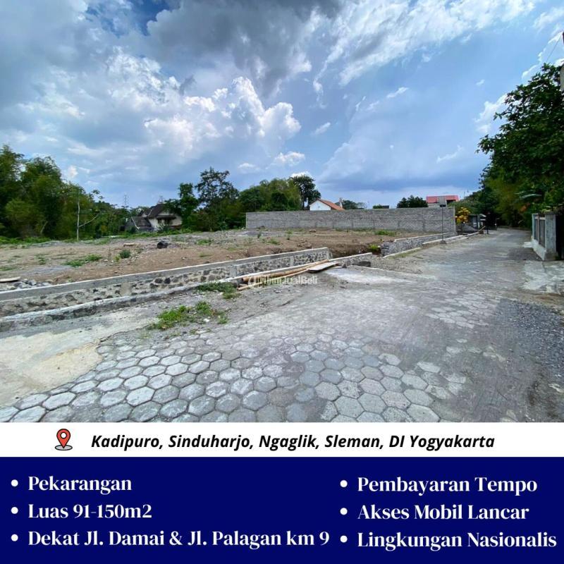 Jual Tanah Pekarangan 91 m2 Di Utara Jl. Damai - Sleman
