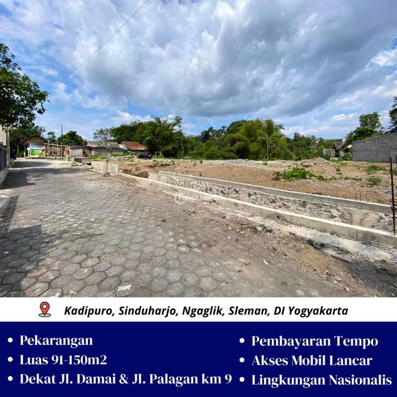 Jual Tanah Pekarangan 91 m2 Di Utara Jl. Damai - Sleman