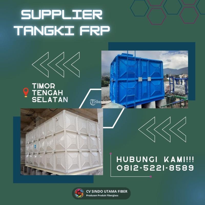 Tangki Air Kotak Fiber Unggulan - Timor Tengah Selatan NTT