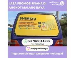 Jasa Promosi Usaha di Angkot - Malang 
